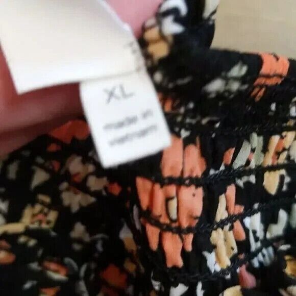 ASTR the Label Sweetheart Neck Ruffle Cuff Floral XL - Picture 5 of 8